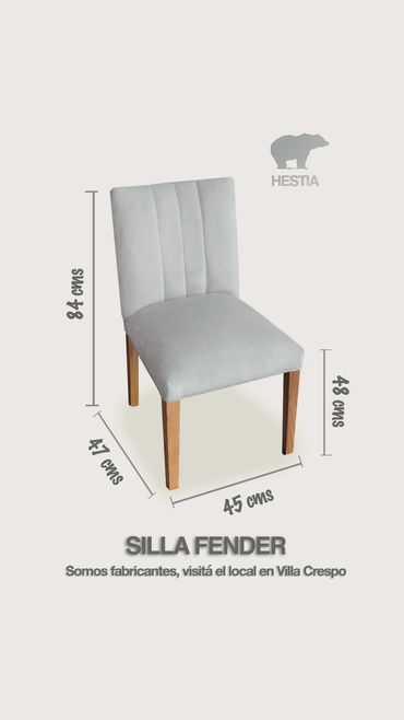 Silla con apoyabrazos, silla de comedor, silla tapizada, silla de madera tapizada, silla de diseño