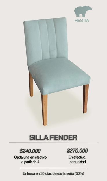 Silla con apoyabrazos, silla de comedor, silla tapizada, silla de madera tapizada, silla de diseño