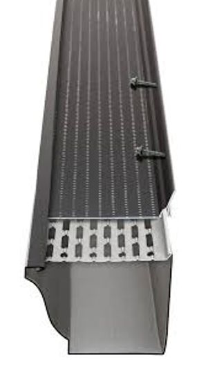 Alu Rex Double Pro microfiltrating leafguard and continuous hanger available for Mississauga homes