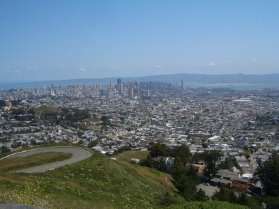 San Francisco Twin Peaks - One of the stops of the Grand City Tour