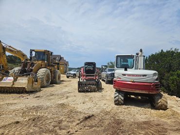 Excavation, Residential, site pads, roads, Ironwolf, TexHall Rock Milling, Commercial, subdivision
