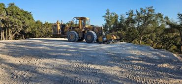 Residential, site pads, roads, Ironwolf, TexHall Rock Milling, ranch, subdivision, municipal, grade