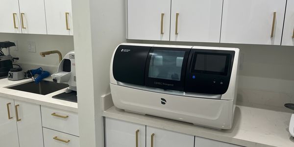Image of Springs Smiles Dental Spa CEREC primemill in our state-of-the-art lab.
