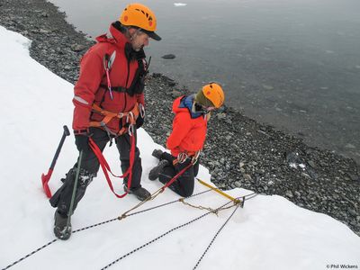 Antarctica Rescue Training
