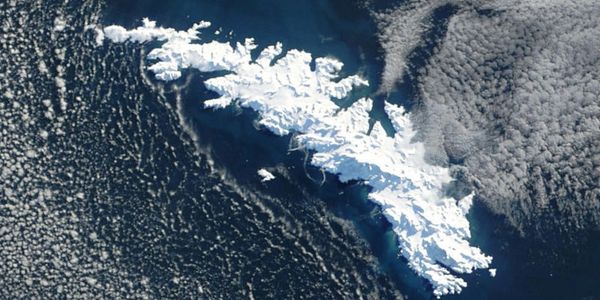 South Georgia satellite image