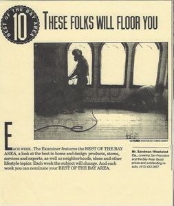 Voted Best of Bay Area by SF Examiner Readers