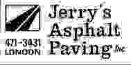 Jerry's Asphalt Paving Inc