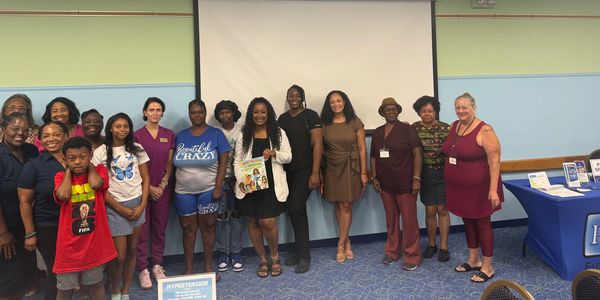 Group of people that attended Summer Safety for kids. Dr. Farris often Speaker.