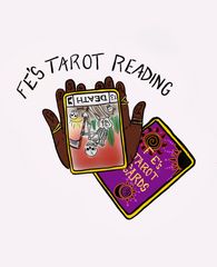 This was made for someone who had an interest is Tarot Card reading, making the image personalised