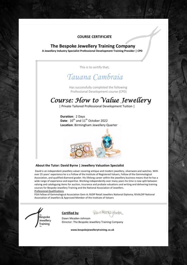 Jewelry Valuation