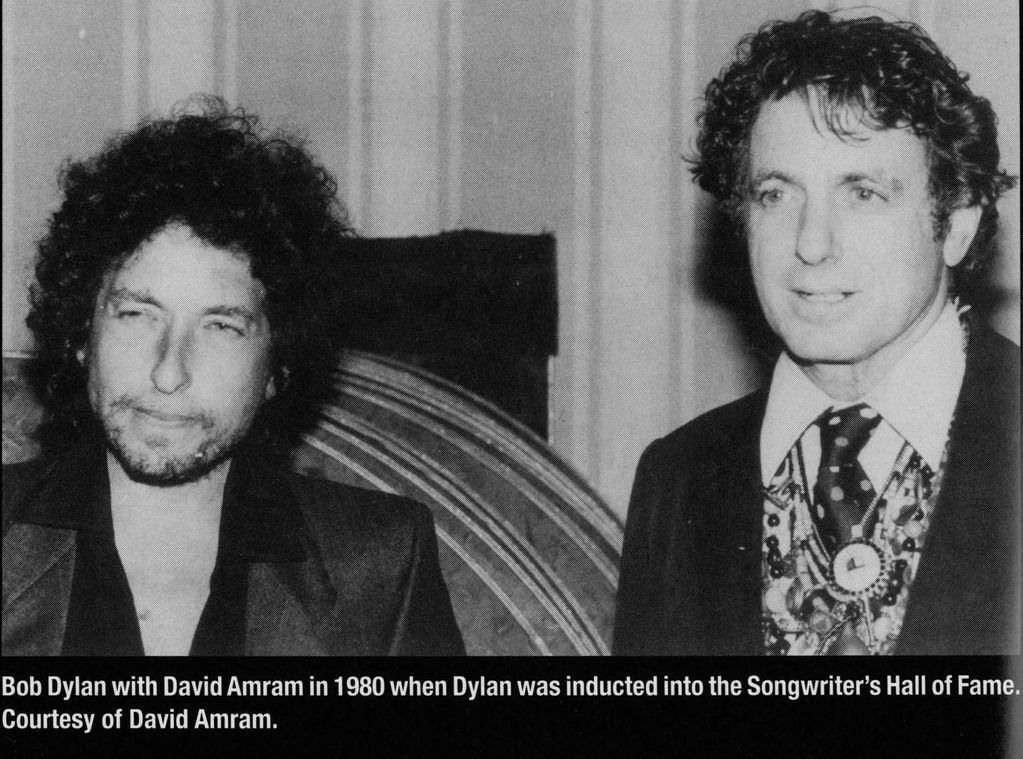 David Amram with Bob Dylan  (photo used by permission, courtesy of David Amram)