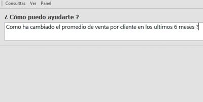 Como ha cambiado el promedio de ventas por cliente en los ultimos 6 meses?