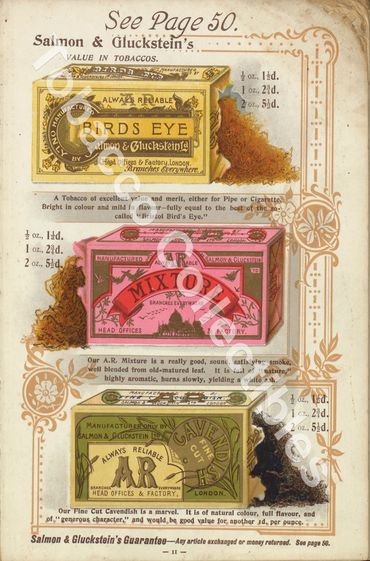 AR Birdseye, Mixture and Fine Cut tobaccos