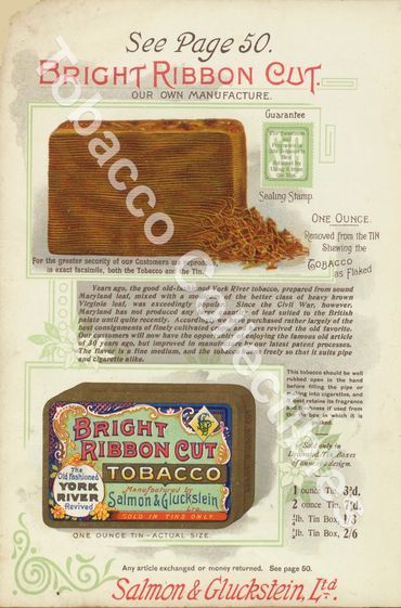 Bright Ribbon Cut Tobacco