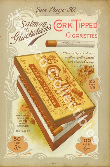 Cork Tipped Cigarettes