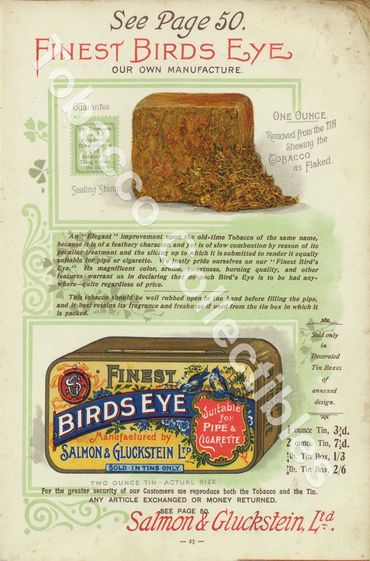 Finest Birds Eye Tobacco