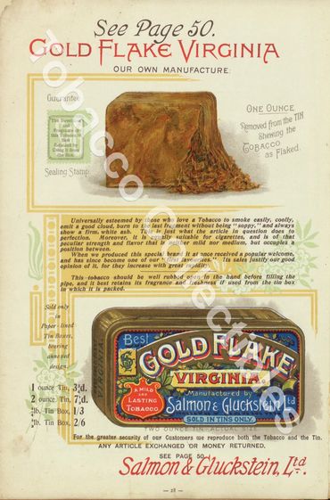 Gold Flake Virginia Tobacco