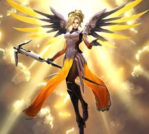 Mercy cosplay
Overwatch Game
Hero of the Storm
Angel Wings
Female Fantasy Character