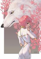 Cheeza - White Rain
Cheeza Cosplay
White catsuit
White wolf
female fantasy character
latex cosplay