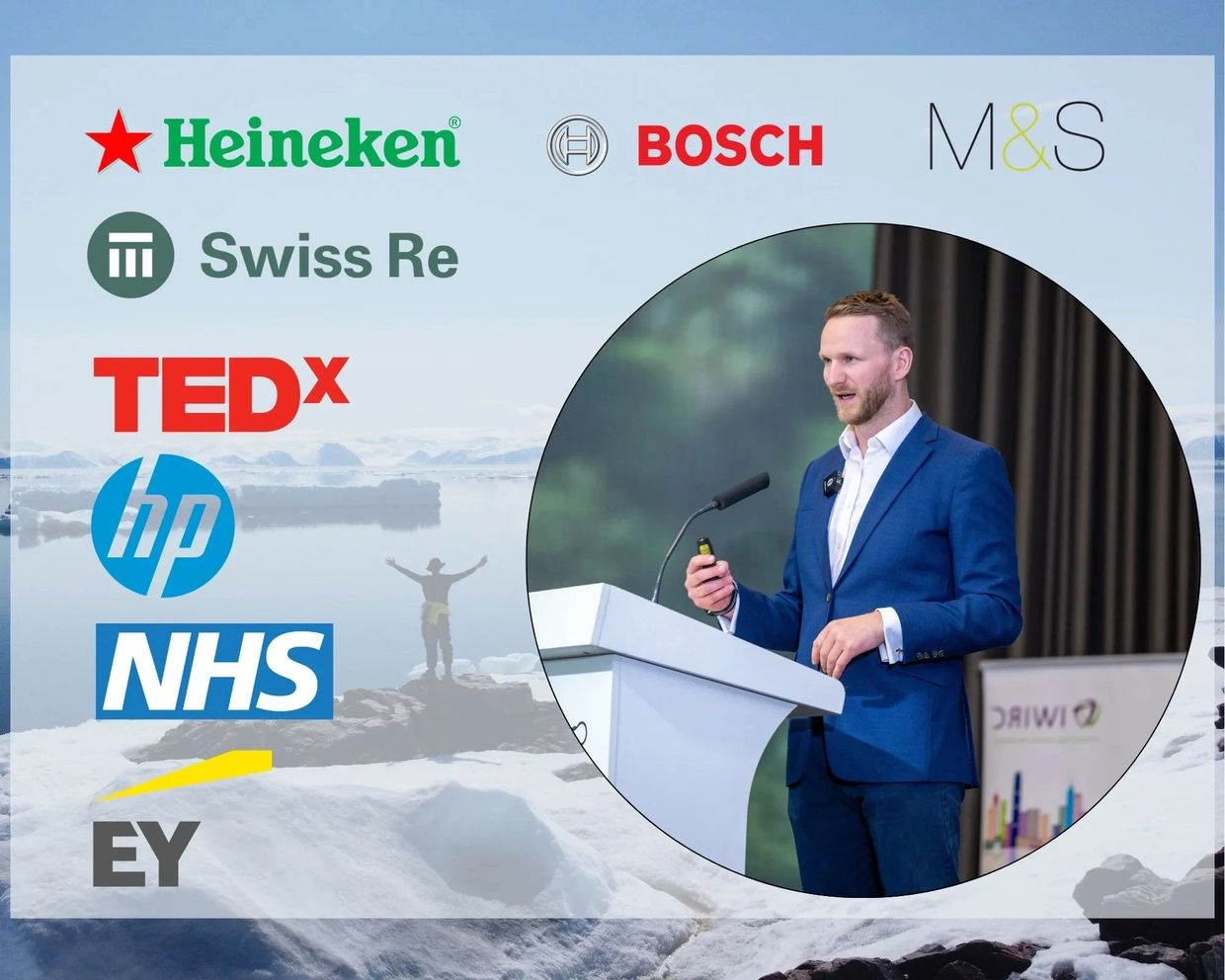 Mark Agnew, renowned keynote speaker, has delivered talks to some of the world's largest companies