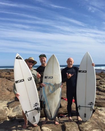 High performance surfboards ... ridden by the locals