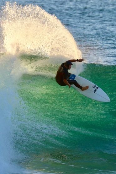 Surfer tested high performance surfboards