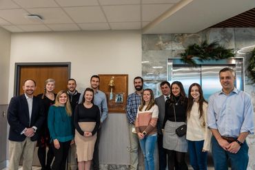Bell dedication at Roswell Park Cancer Institute.