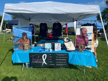 Tasha Strong Sail Race Registration Table.