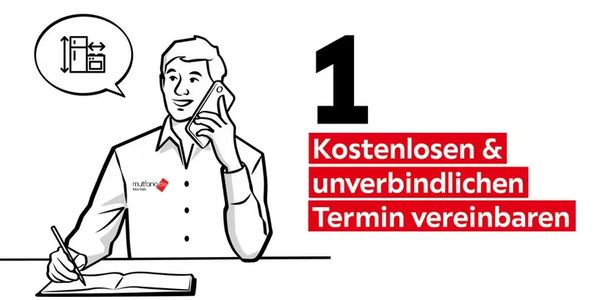 kostenlosen und unverbindlichen Termin vereinbaren, zur Planung einer nobilia Küche