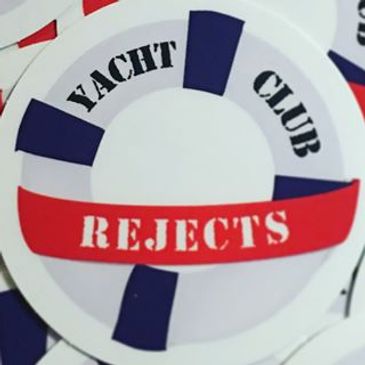 Yacht Club Rejects Sticker.