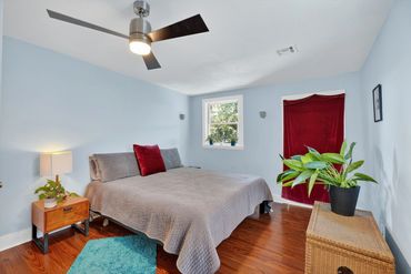 Large Uptown bedroom with ample closet storage