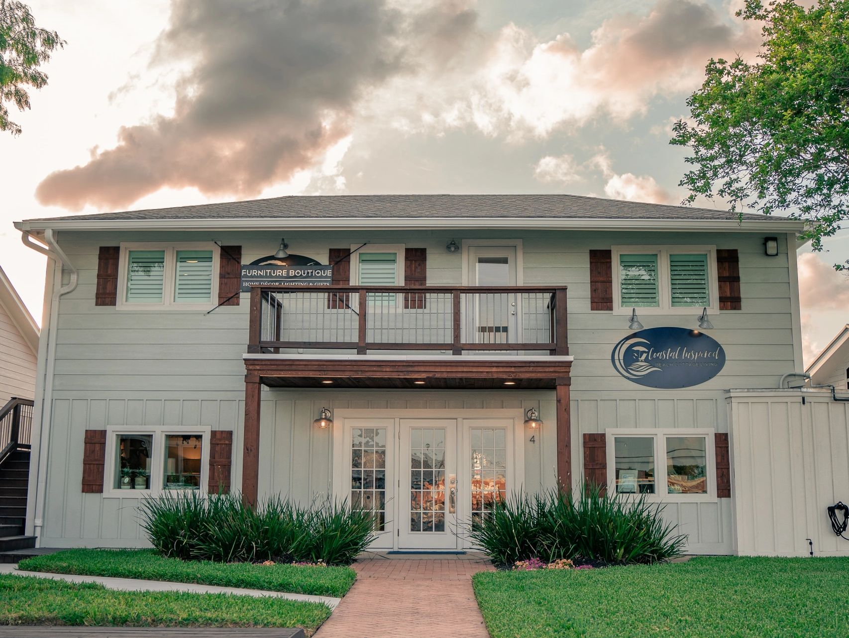 Front of Coastal Inspired