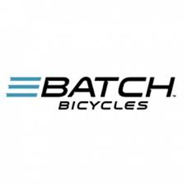 Logo of Batch Bicycles featuring a stylized design with speed lines.
