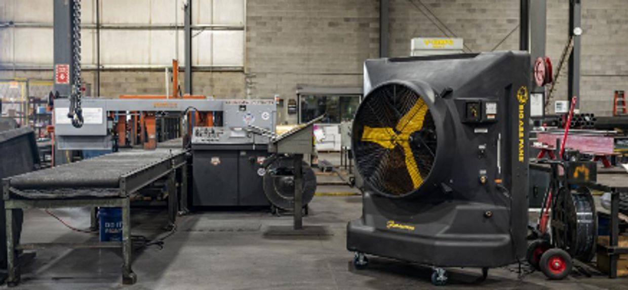 EVAPORATIVE COOLING FANS