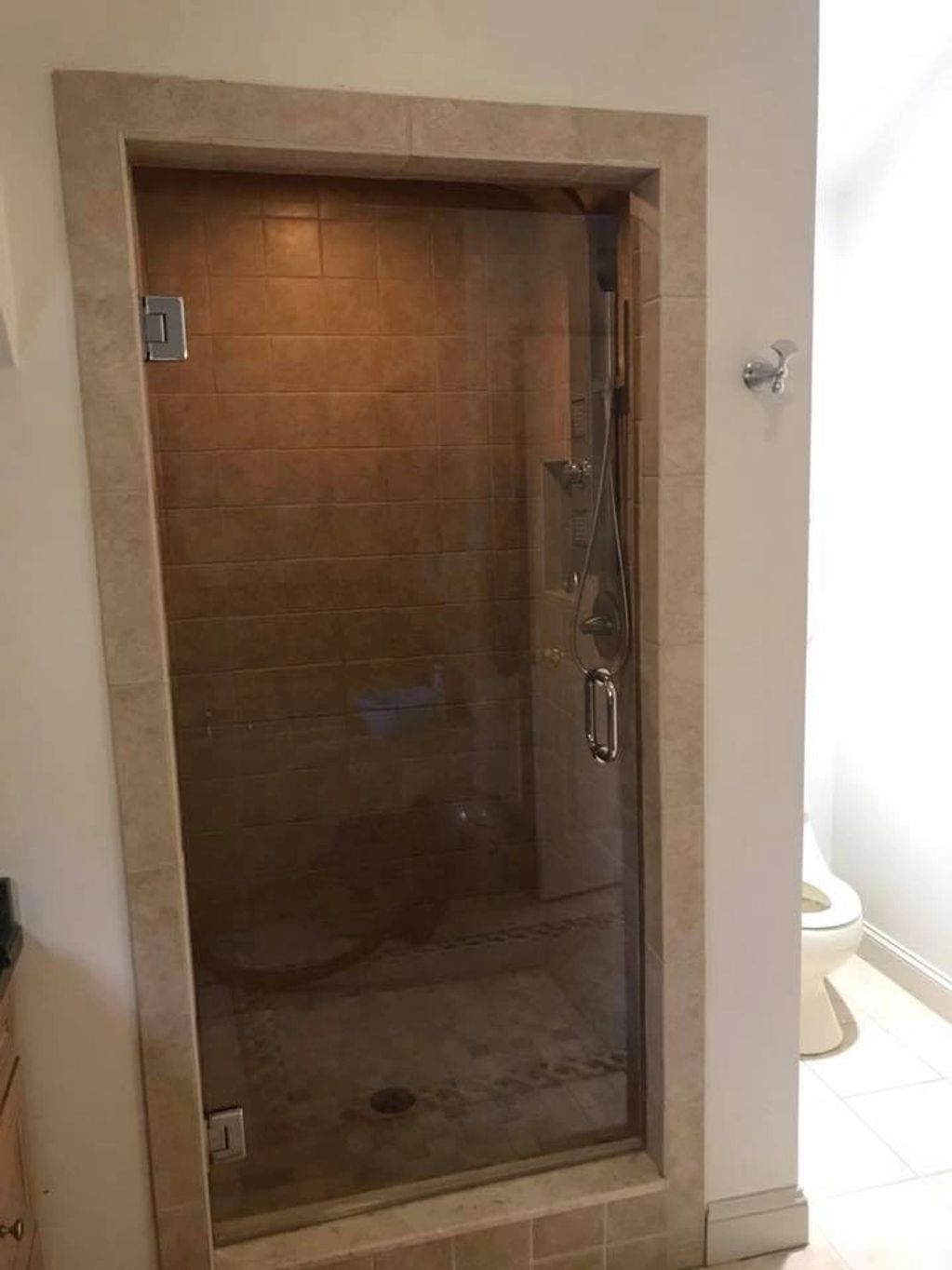Custom Glass Frameless Single Shower Door