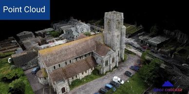 Point cloud, church