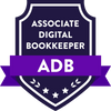 Associate Digital Bookkeeper Badge - Love Money Bookkeeping Services - Richford VT