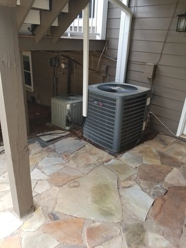 Old broken down AC in Ball Ground, GA
