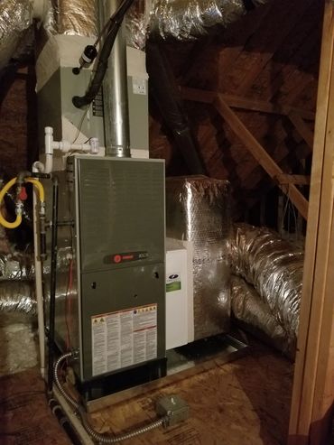 New HVAC replacement in Marietta, GA
