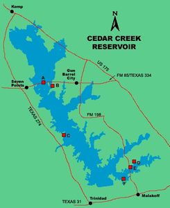 cedar creek lake, real estate, for sale, coldwell banker