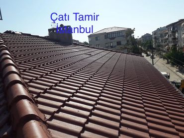 Çatı tamiri apartman