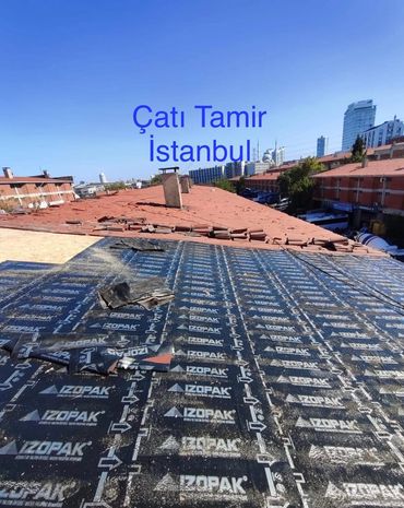 Membran çatı onarımı