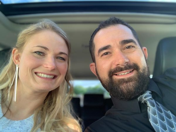 Ashley (on left) & Mike (on right)