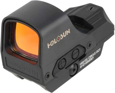 Holosun HS510C Red Dot Scope. Ranked second best overall red dot scope based on top reviews.