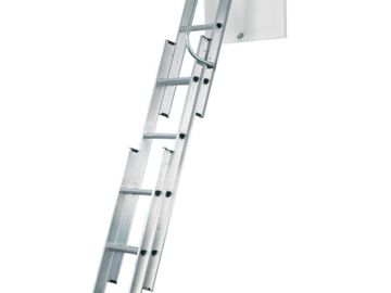 Aluminium 3 section Loft Ladder