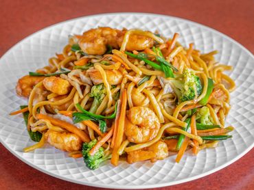 shrimp lo mein