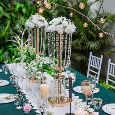 Gold Vases for Centerpieces Tall Crystal Metal Vase