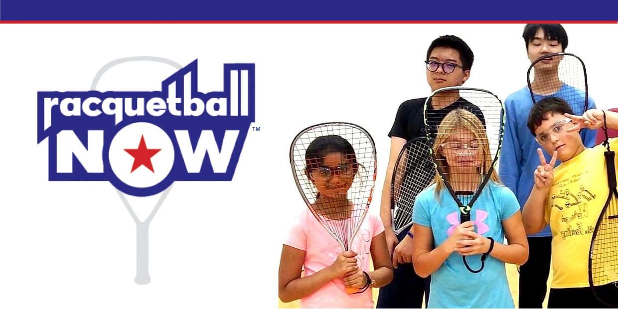 kids playing racquetball exercise pickleball squash having fun RacquetballNOW non-profit
