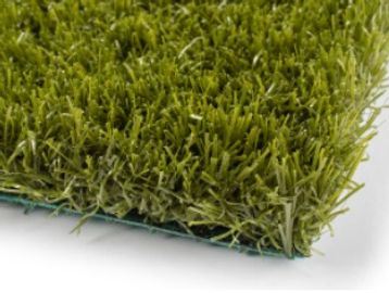 Close-up of artificial grass turf.