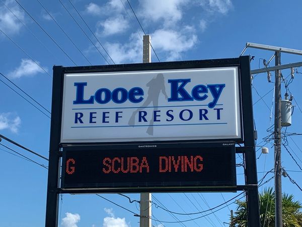 Looe Key Reef Resort Sign